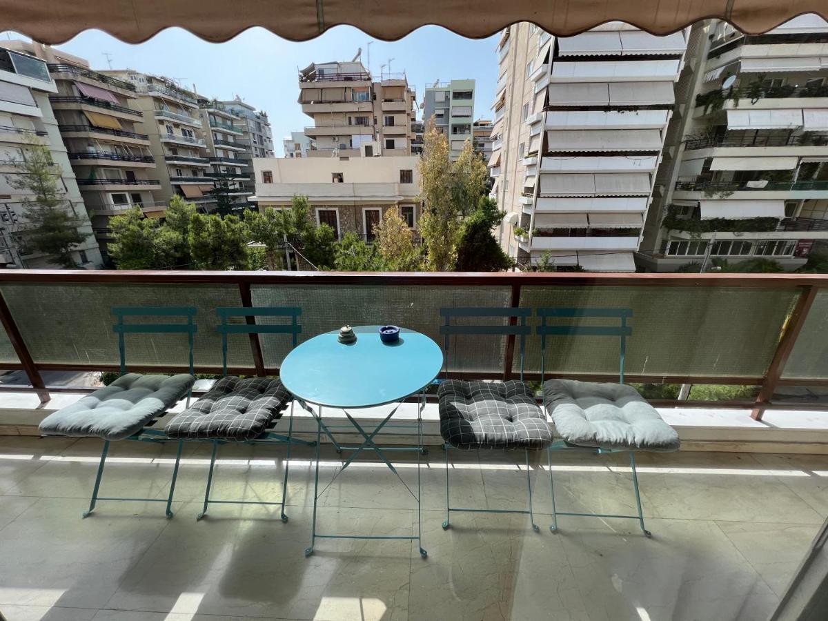 Peaceful Apartment By Flisvos Marina By Athenian Homes Extérieur photo